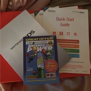 Nintendo 3ds manual package